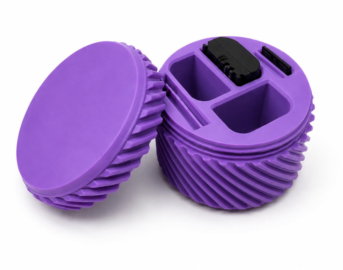 Camera Memory Card Storage Case for SD, Micro SD & Adapter Holder Box, Royal Purple-image-49