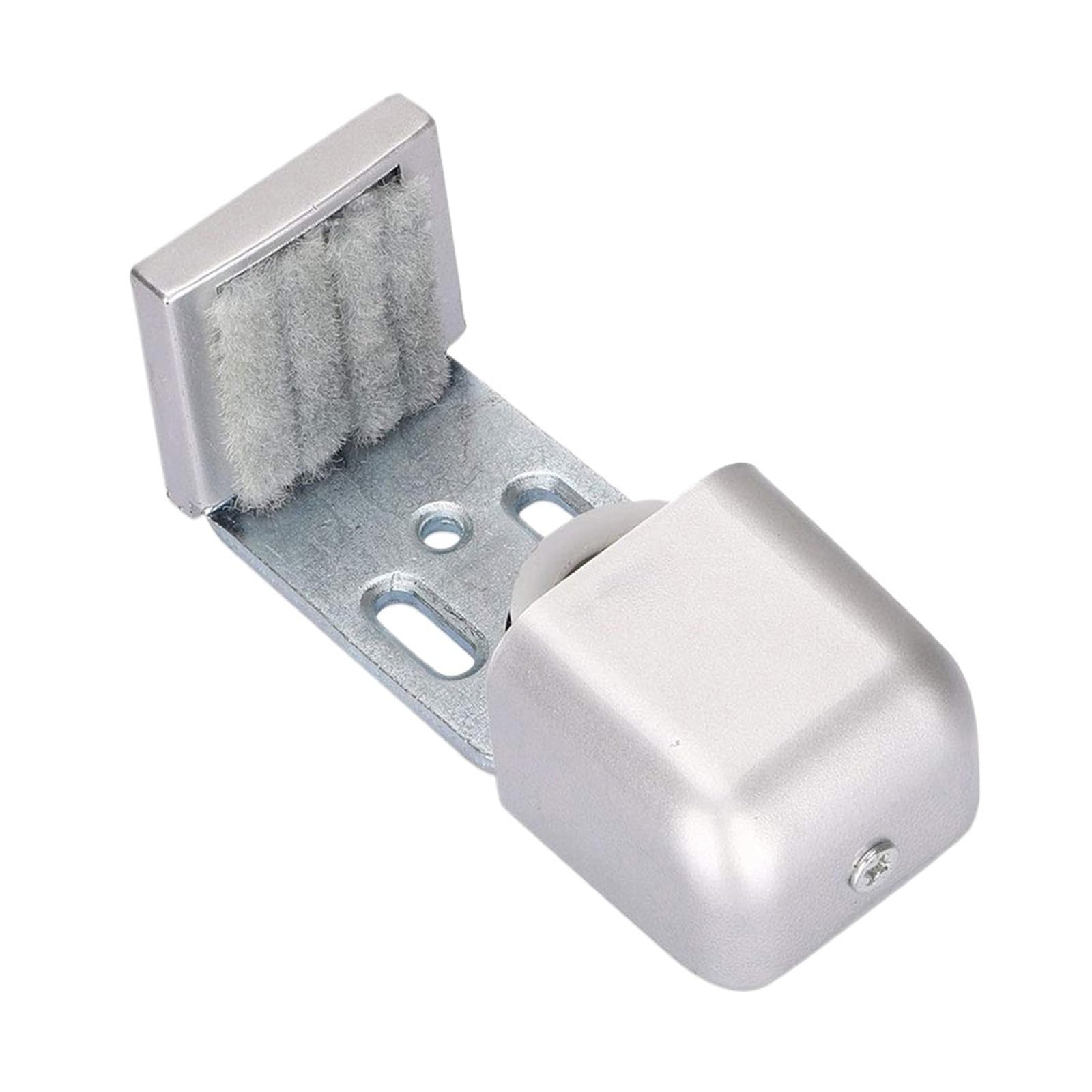 HQYCL Sliding Door Slides Rails Adjustable Barn Door Floor Guide Roller Wall Mount Bottom Stay Sliding Limit Stop Door Stop Hardware