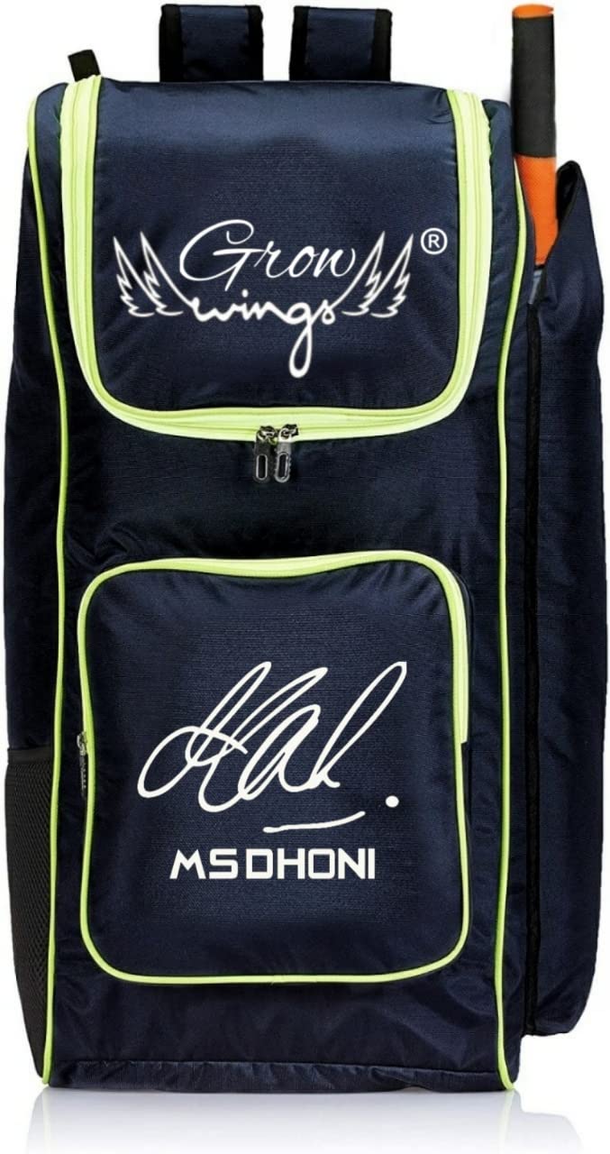 Grow wings MS Dhoni Best Cricket Kit Bag with Attractive Design Bag for Cricketer (B0C33Q672V) Amazon Price History, Amazon Price Tracker