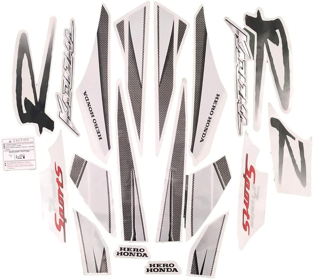 Motorcycle Bike Body Fancy Stickers & Decals kit Stickers for Karizma
