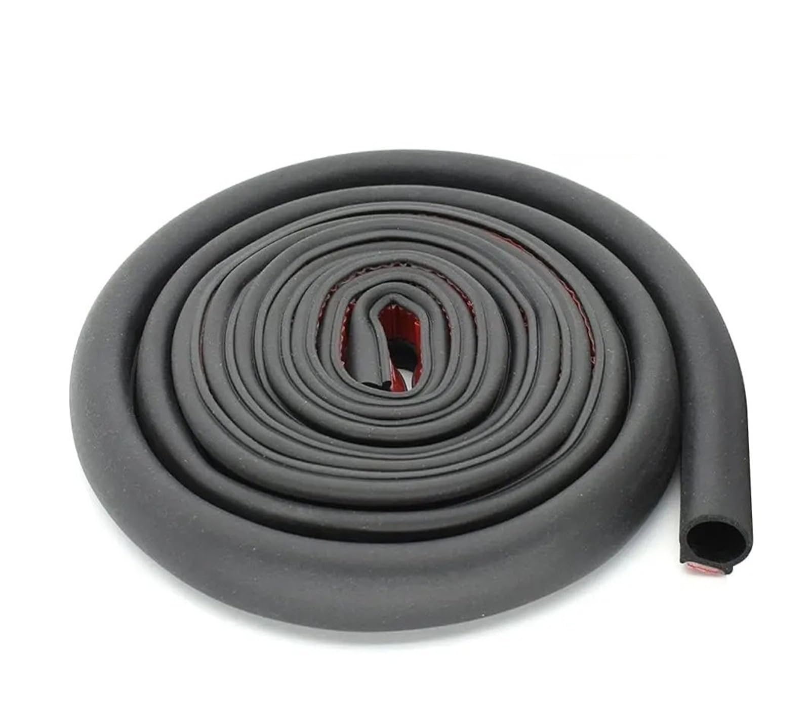 Sifusm One Color Rubber Seal Rubber Strip Big Small D Car Door Cab Seal Trunk Soundproof Engine Cover Dust And Waterproof Strip(Big D-16M)