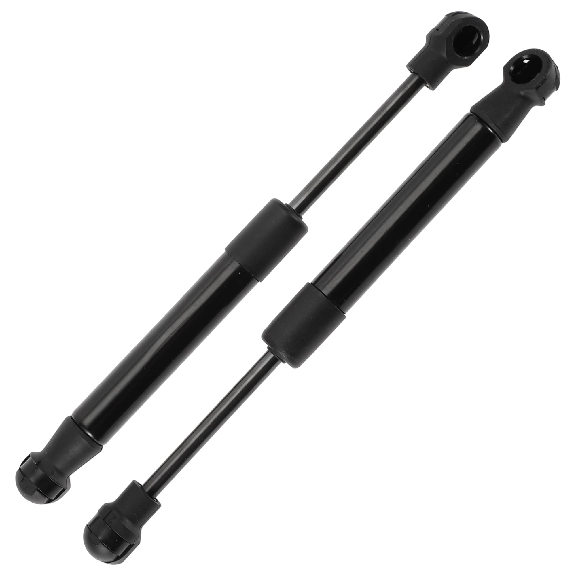 A ABSOPRO 2 Pz Supporti a Gas per Portellone Posteriore per Porsche Boxster (986) Cabrio 1996-2004 Nero | Colore: Nero, Materiale: Acciaio al Carbonio, Lunghezza Estesa: 21,2 Cm, Lunghezza Compressa: 15,2 Cm, OE: 98651255101