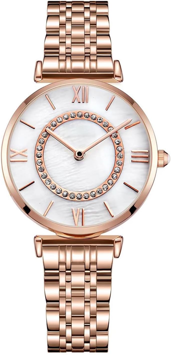 CIVO Ladies Watch Stainless Steel Analogue: Minimalist Waterproof ...