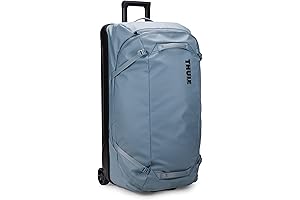 Thule Chasm Wheeled Duffel Luggage with 117L Capacity for Expeditions, Pond Gray,...
