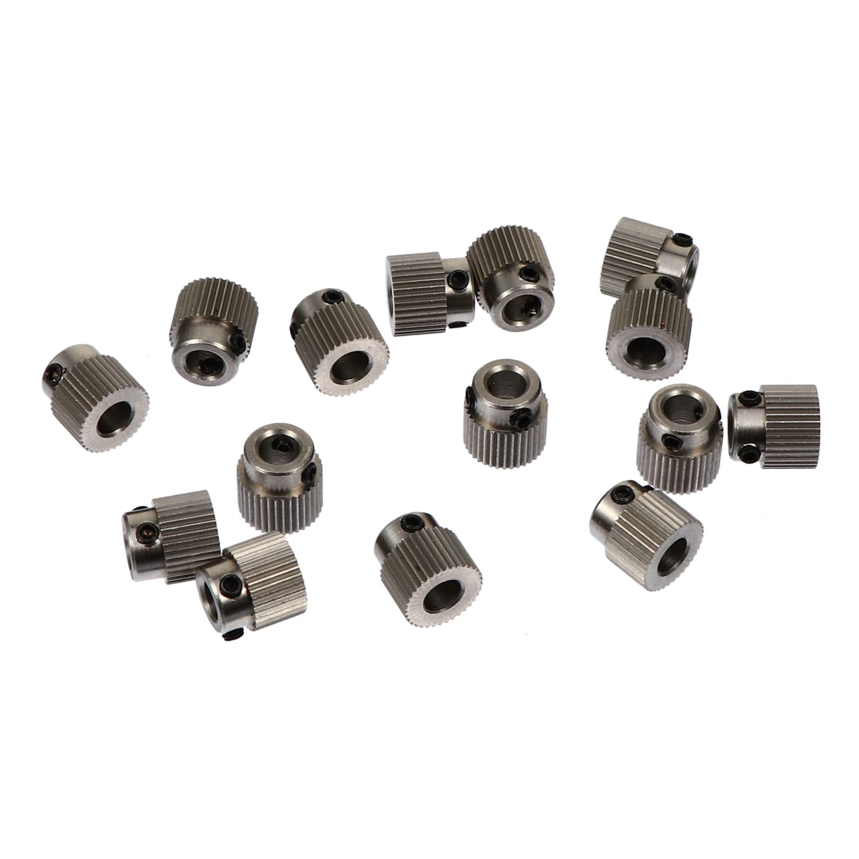Roues dentées acier inoxydable pour extrudeuse d'imprimante 3D Amosfun x3 - 8