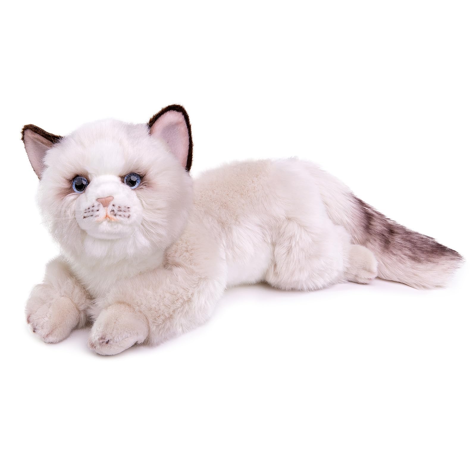 Cuddly Toy Ragdoll cat Super Soft Kissen Collectible Cute Cat Stuffed Animal Funny Plush Toy Companions for Cuddling Napping & Home Decor Baby Children's Gift for Christmas Girls Boys - Image 3