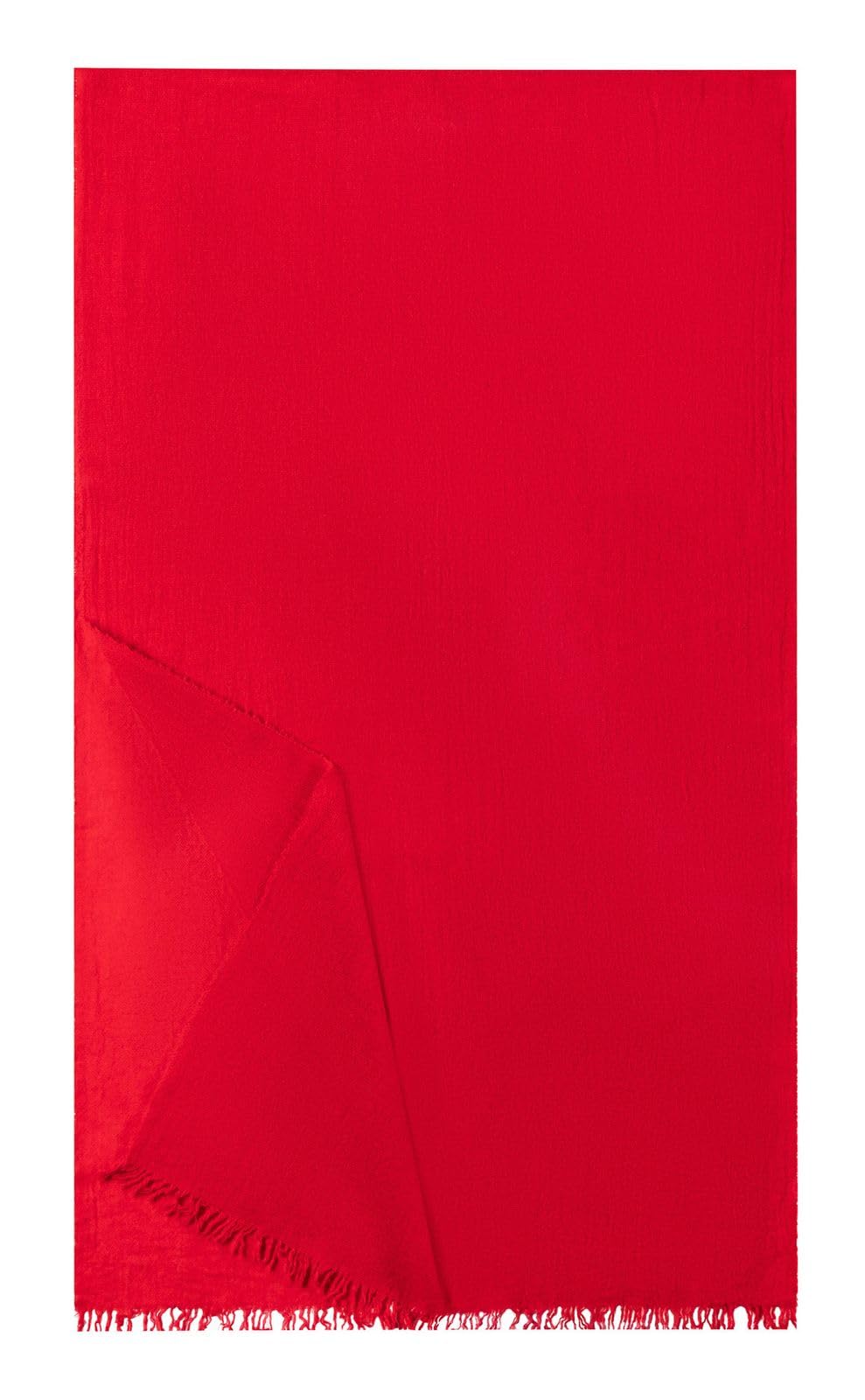 Bufanda de lana Roeckl Scarves Elevated Basic en color rojo clásico para invierno 2