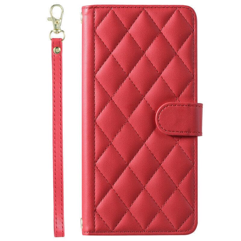 Étui Samsung Galaxy S20 FE rouge rabat magnétique et cuir portefeuille - 2
