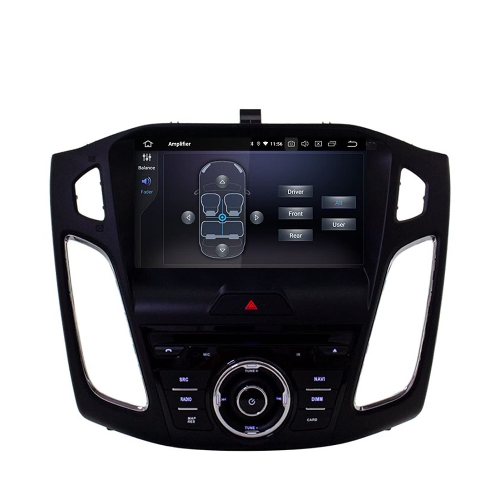 Multimedialna nawigacja Stereo 1 Din Radio samochodowe DSP 4G