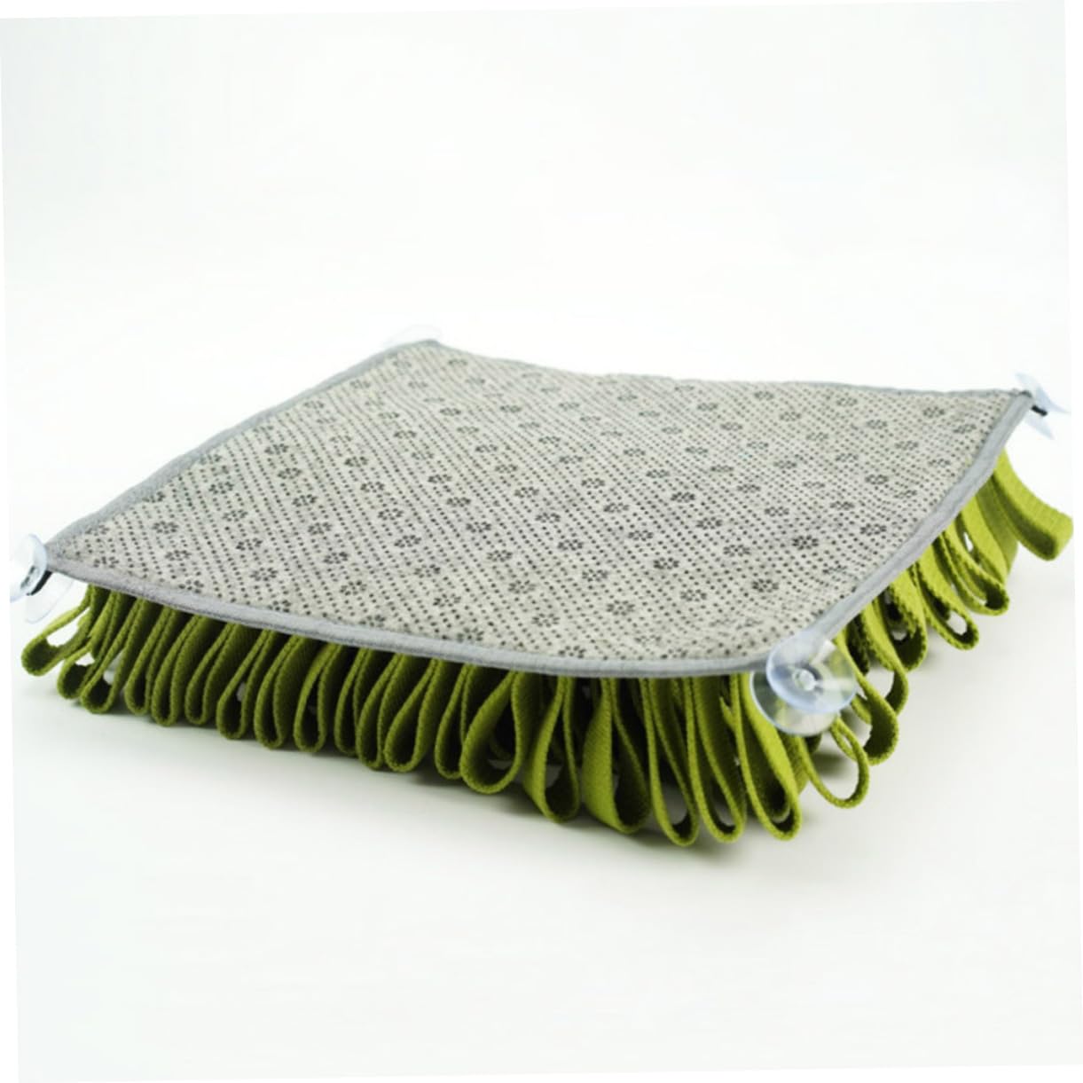 Tapis de Fouille Vert pour Mangeoire Lente Chien en Peluche