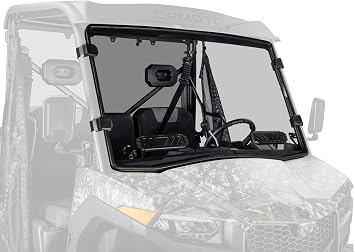 SuperATV Vented Full Windshield compatible with CFMOTO UForce 600/800