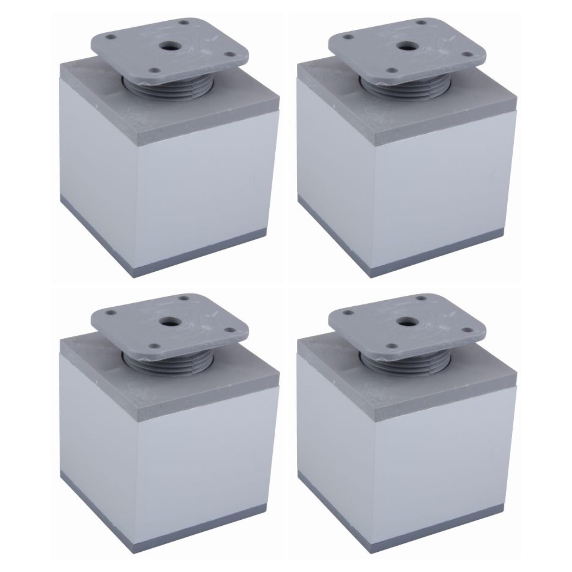 Pied de meuble réglable de 60 mm : rehaussez et stabilisez votre meuble de salle de bain