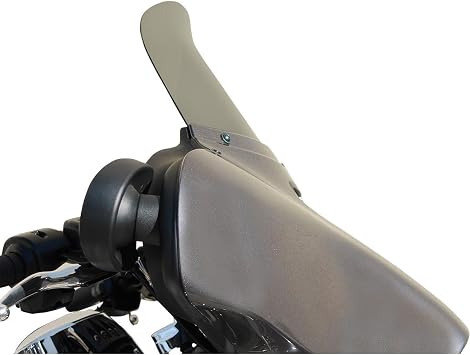10" Dark Smoke Windshield 65-1040