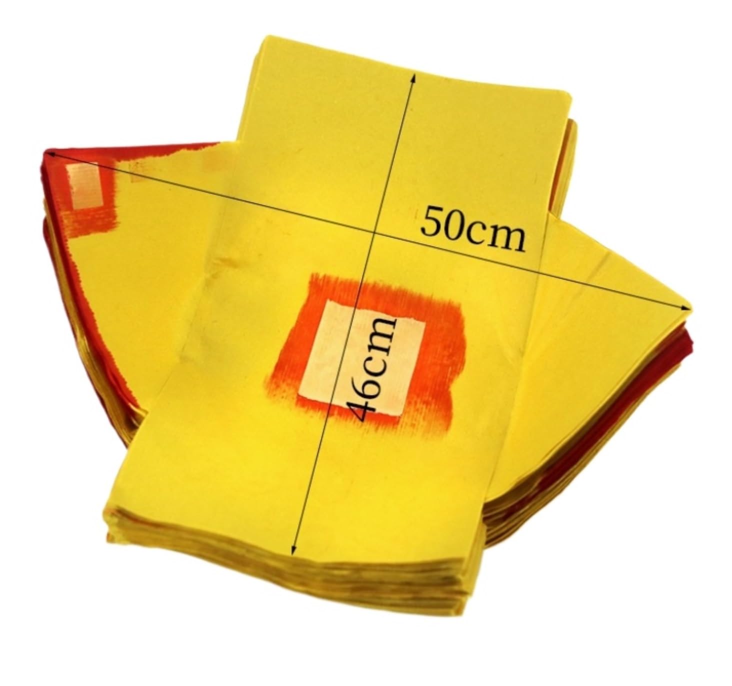 Joss Papier 210 Arkuszy Papieru Joss Pieniądze Przodków Tradycyjne Chińskie Ofiary Grafvegen(50x46cm)