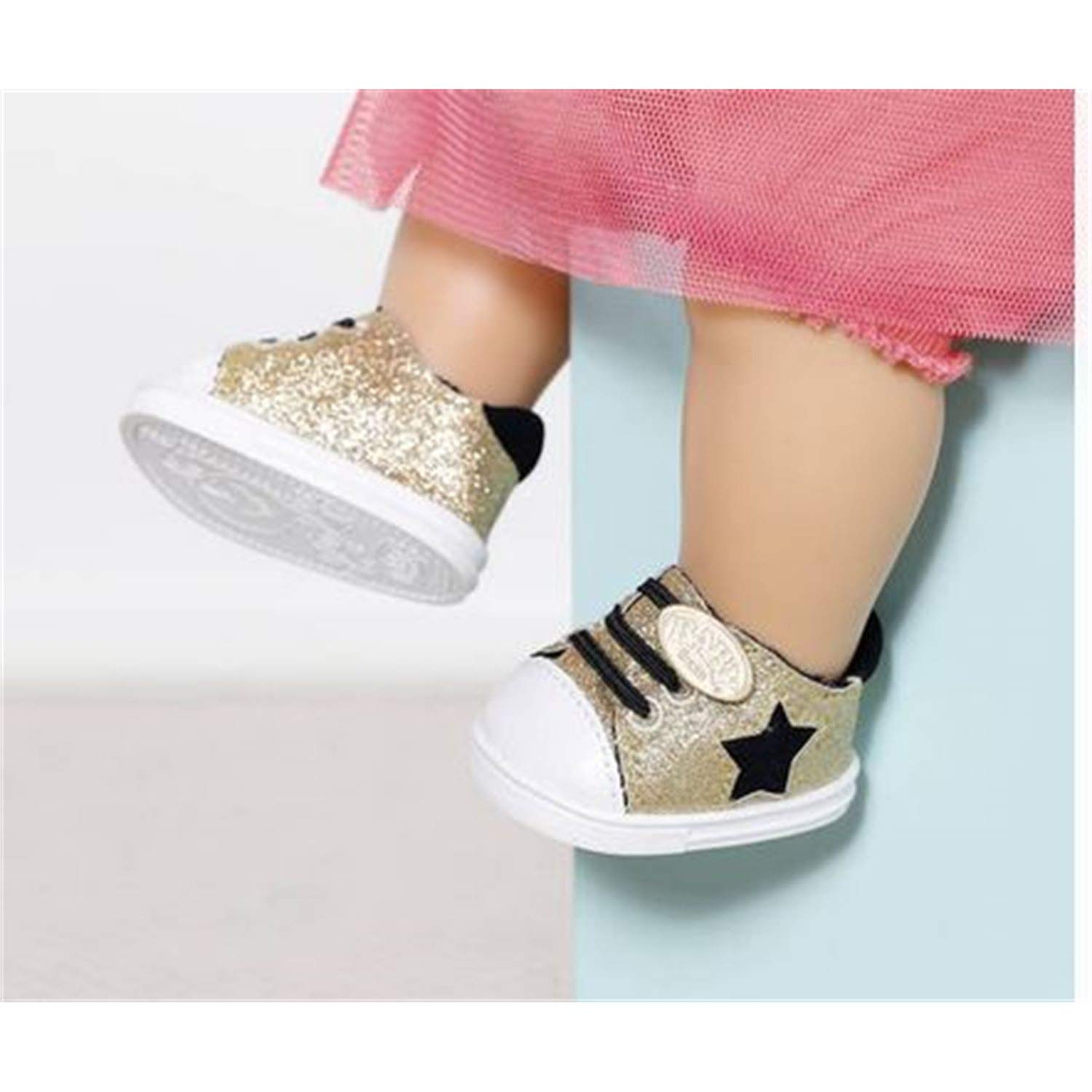 Zapf Creation 826997 BABY born Sneakers ubrania dla lalek 43 cm, 1 para, kolor według zapasów
