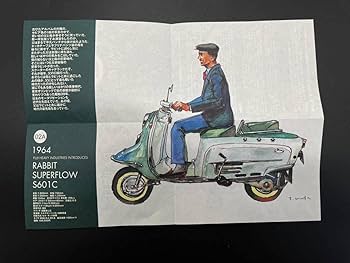 F-toys モペットコレクション 6種類 ラビットスクーター　セール価格 Amazon | エフトイズ1/24 モペットコレクション ラビット