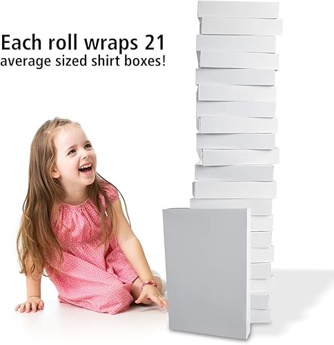 Miniatura 3 de Current Winter Friends - Papel de regalo enrollado de Navidad, rollo de regalo jumbo de 23 pulgadas x 32 pies, 61 pies cuadrados en total