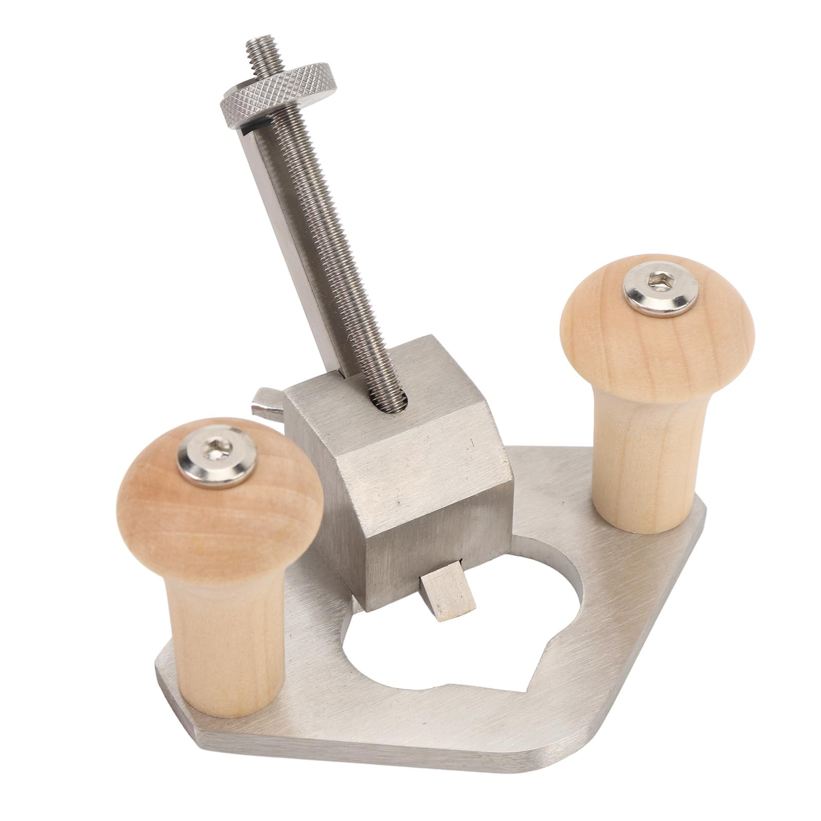 Fresatrice con Foro Base per Arresto di profondità, Fresatrice Ergonomica in Acciaio Inossidabile Strumento Portatile per la Lavorazione del Legno, Fresatrice Portatile per