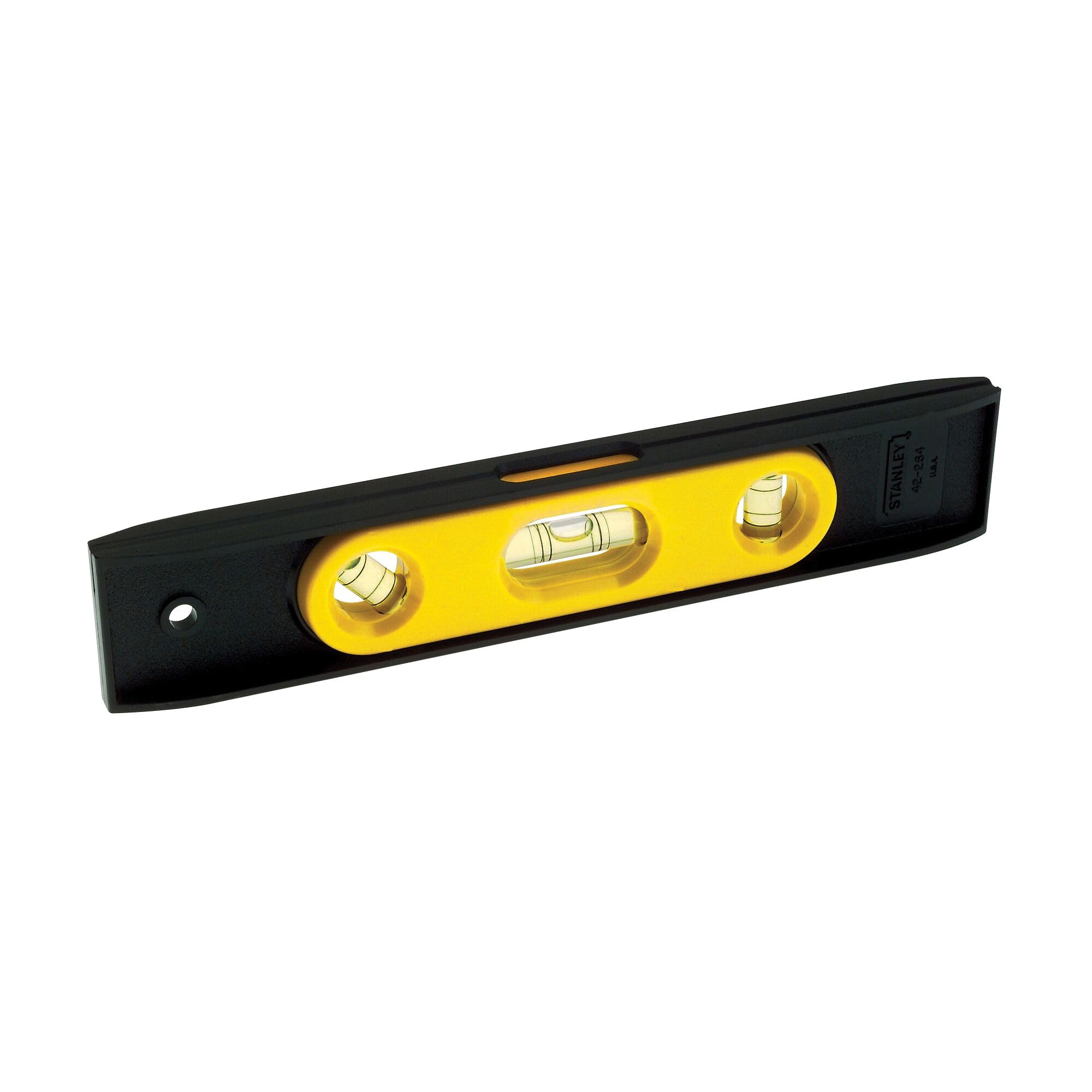 stanley stht42264-812 plastic torpedo level magnetic-225mm/9''