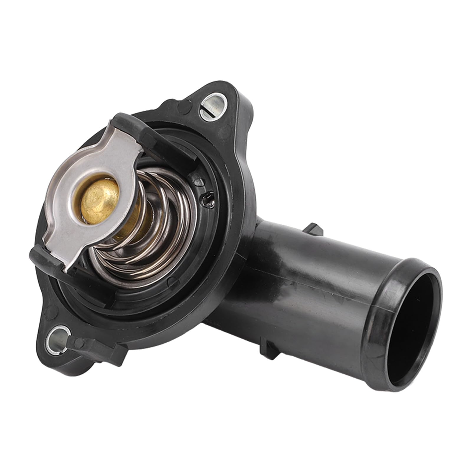Amcbysgc One Color Engine Coolant Thermostat Housing Assembly Compatible With Chrysler 300 3.6L V6 2011-2018 / Dodge Charger 2011-2018 / Challenger 2011-2017 05184977Ae