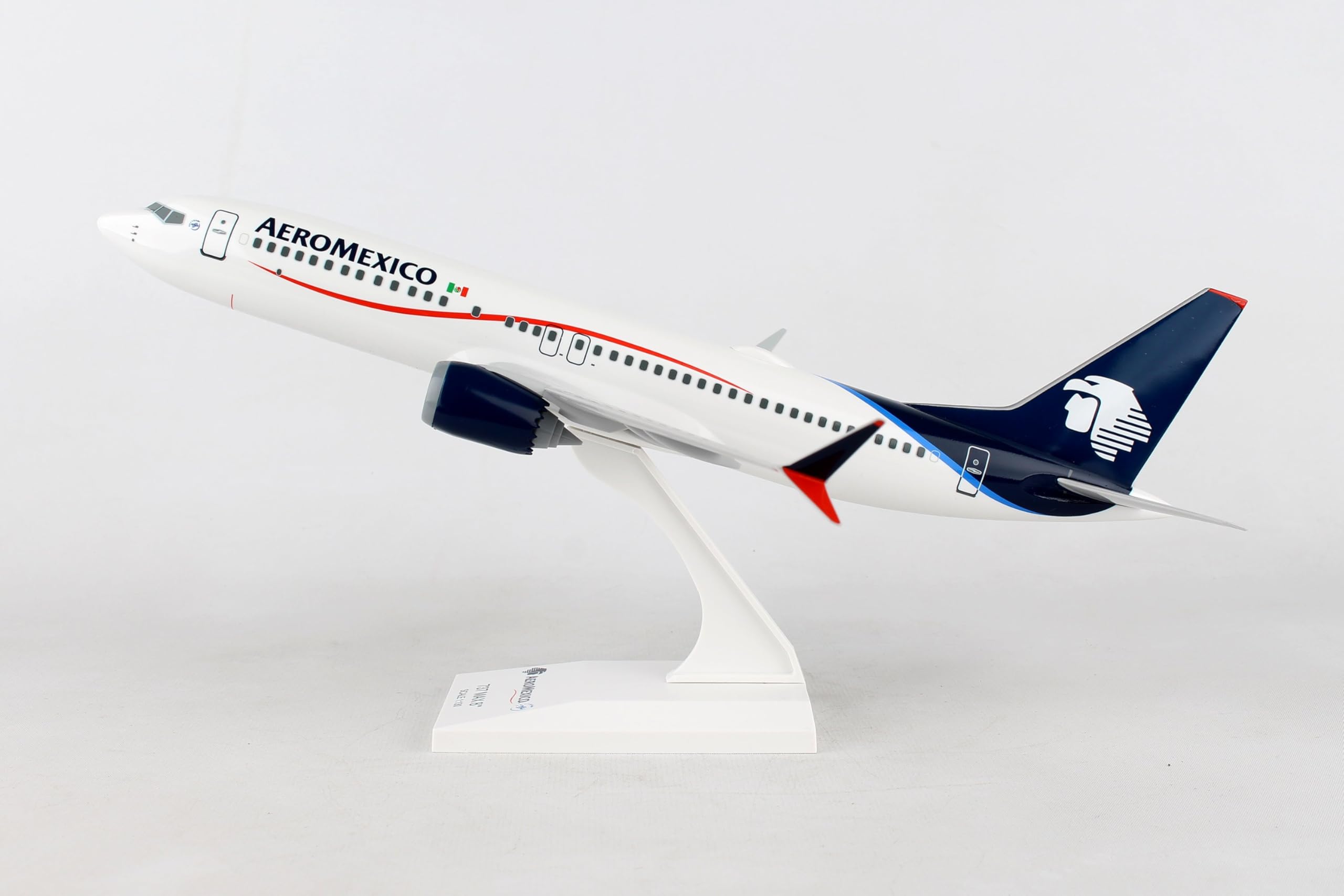 その他 Skymarks SKR958 Aeromexico 737 MAX8 Model Aircraft z2zed1b 737 MAX 8 1:130 Display Model - Skymarks SK-SKR958 - $51.95