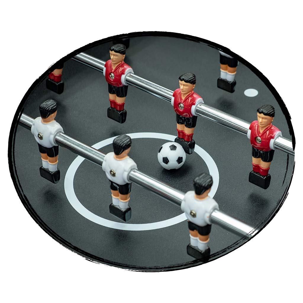 Carromco 05503 Tischkicker Royal-XT großer robuster Kicker für Erwachsene und Kinder