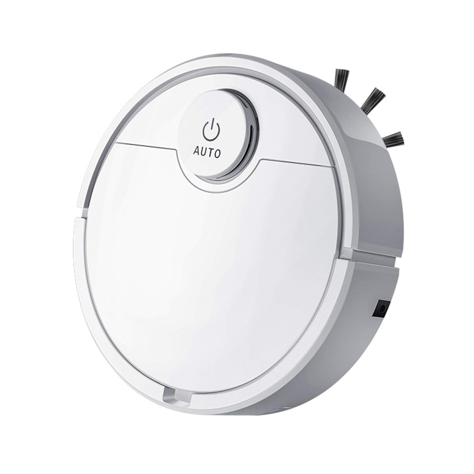 BAIHU Robot Vacuum Cleaner, Super-Thin, 1800Pa Super-Strong Suction, Quiet, Robotic Vacuum Cleaner, Cleans Hard Floors to Medium-Pile Carpets