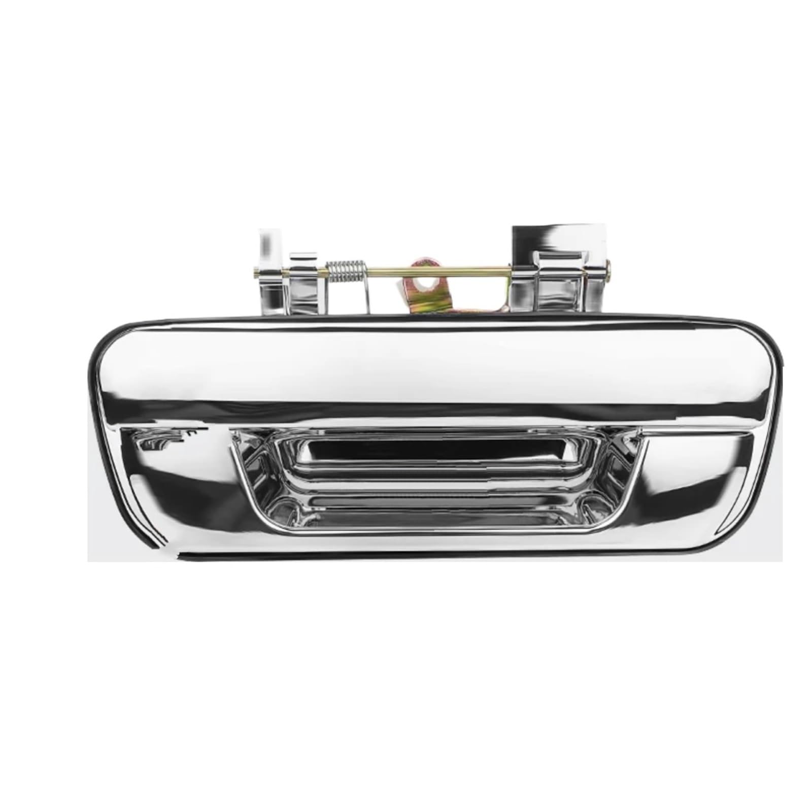 Kedfbts Chrome Car Outer Handle Compatible With Isuzu For Dmax For D-Max For Ute 2006 2007 2008 2009 2010 2011 2012 Tailgate Handle No Keyhole(Chrome)