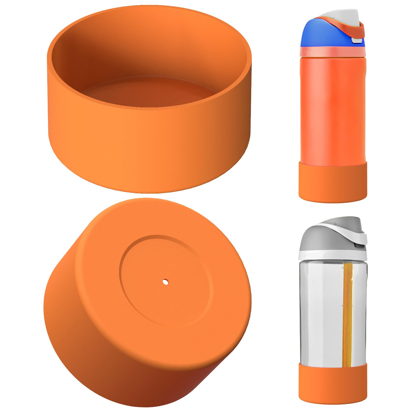 Protection silicone Owala FreeSip orange pour préserver votre gourde