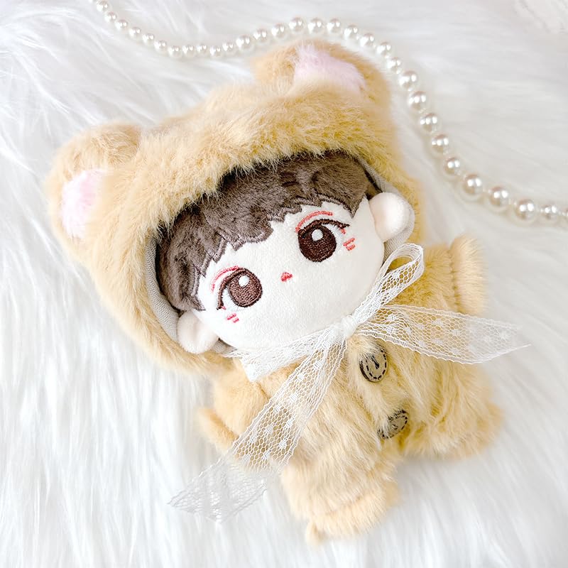 Amazon.co.jp: ぬい服【くま耳帽子&着ぐるみセット】10~15cm用/くま