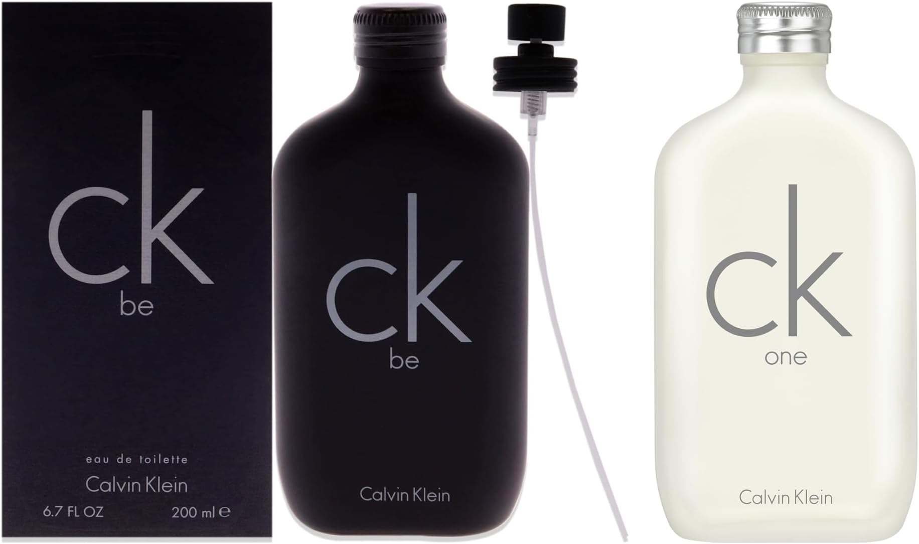 One Unisex EDT, 200ml & Calvin Klein Be EDT, 200ml
