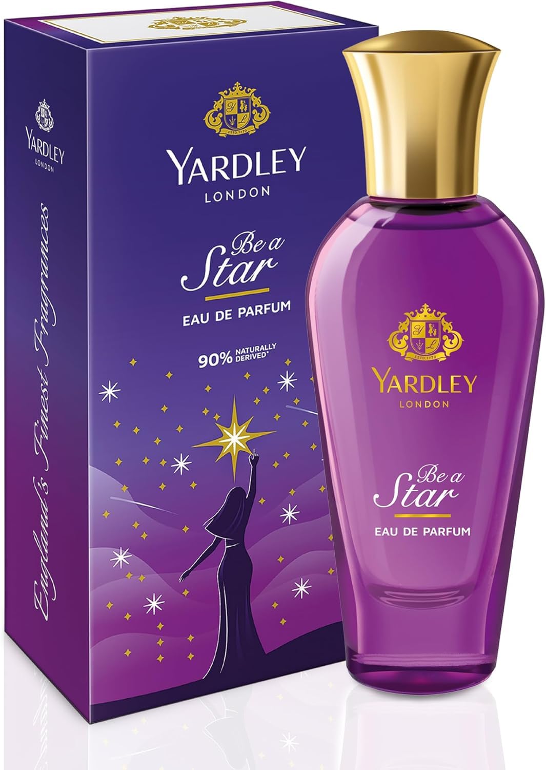Yardley London Be A Star Eau de Parfum, Floral Scent, 30ml