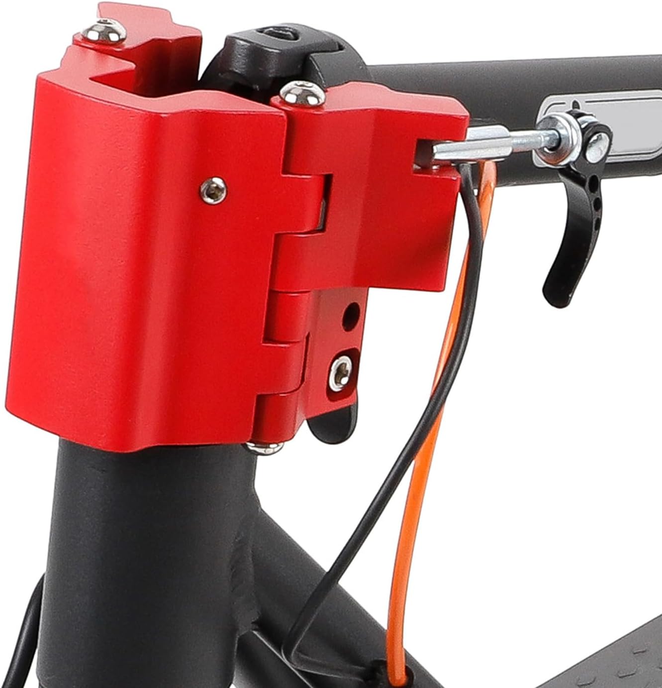 Stable Folding Scooters Clamps Quickly Install Electric Scooter Brackets Commuters Scooters Accessory Commuters Scooter Accessory