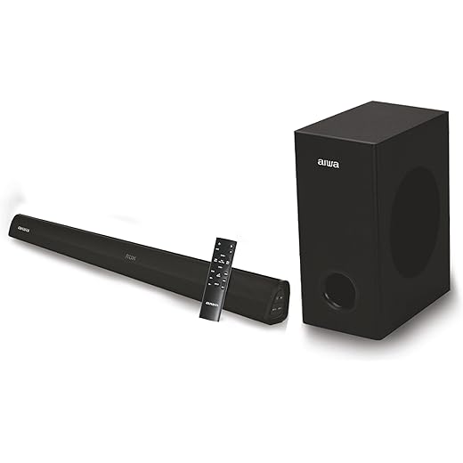 Aiwa Signature Sound Soundbar with Bluetooth V53 and Powerf