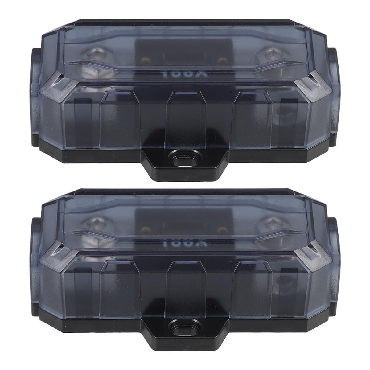 Portafusibile Zinco Impianto Auto Lega 100a per Audio di 2 Pezzi