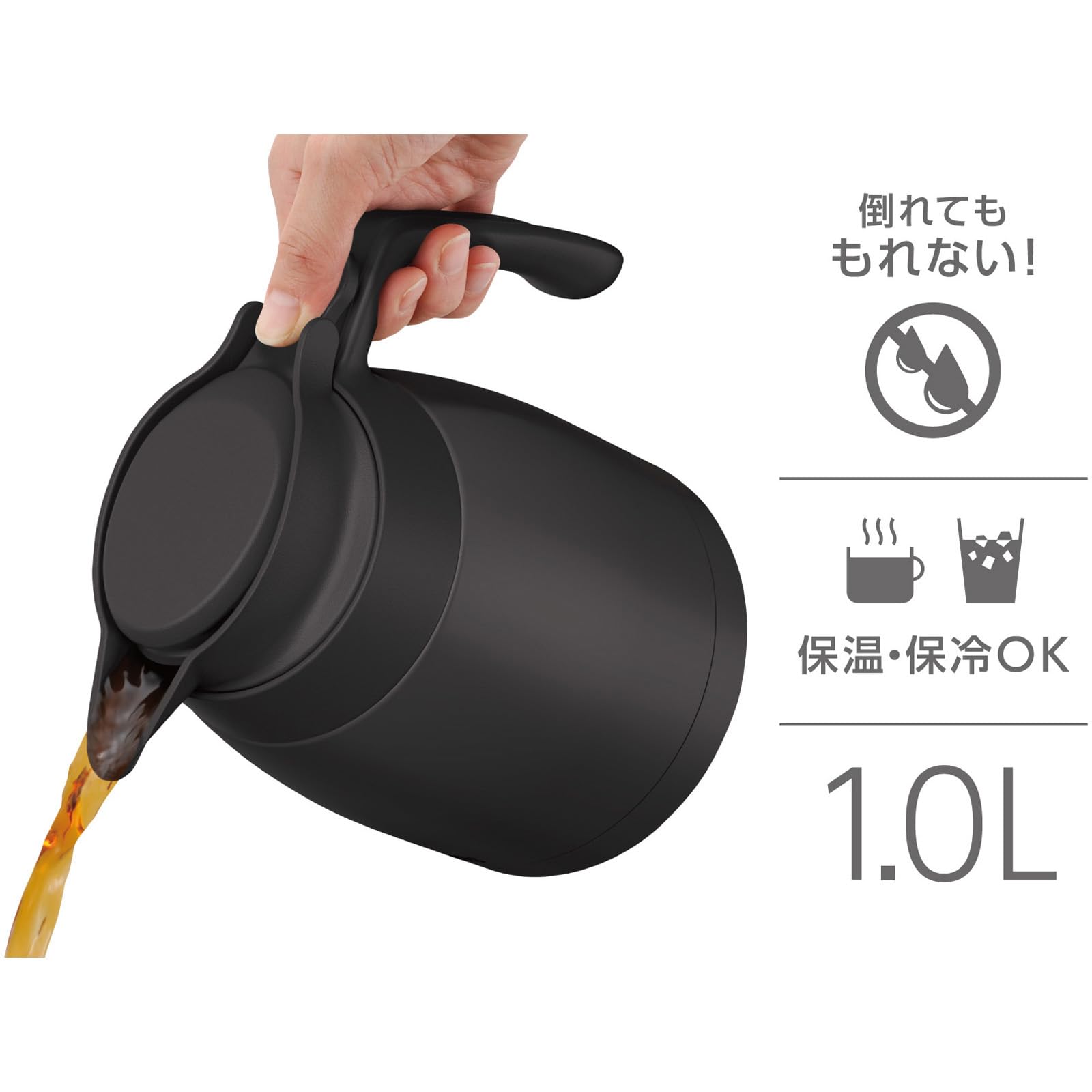 モス1000% 本体のみ。存在感抜群！！！ Amazon｜【食洗機対応モデル】 サーモス ステンレスポット 1.0L