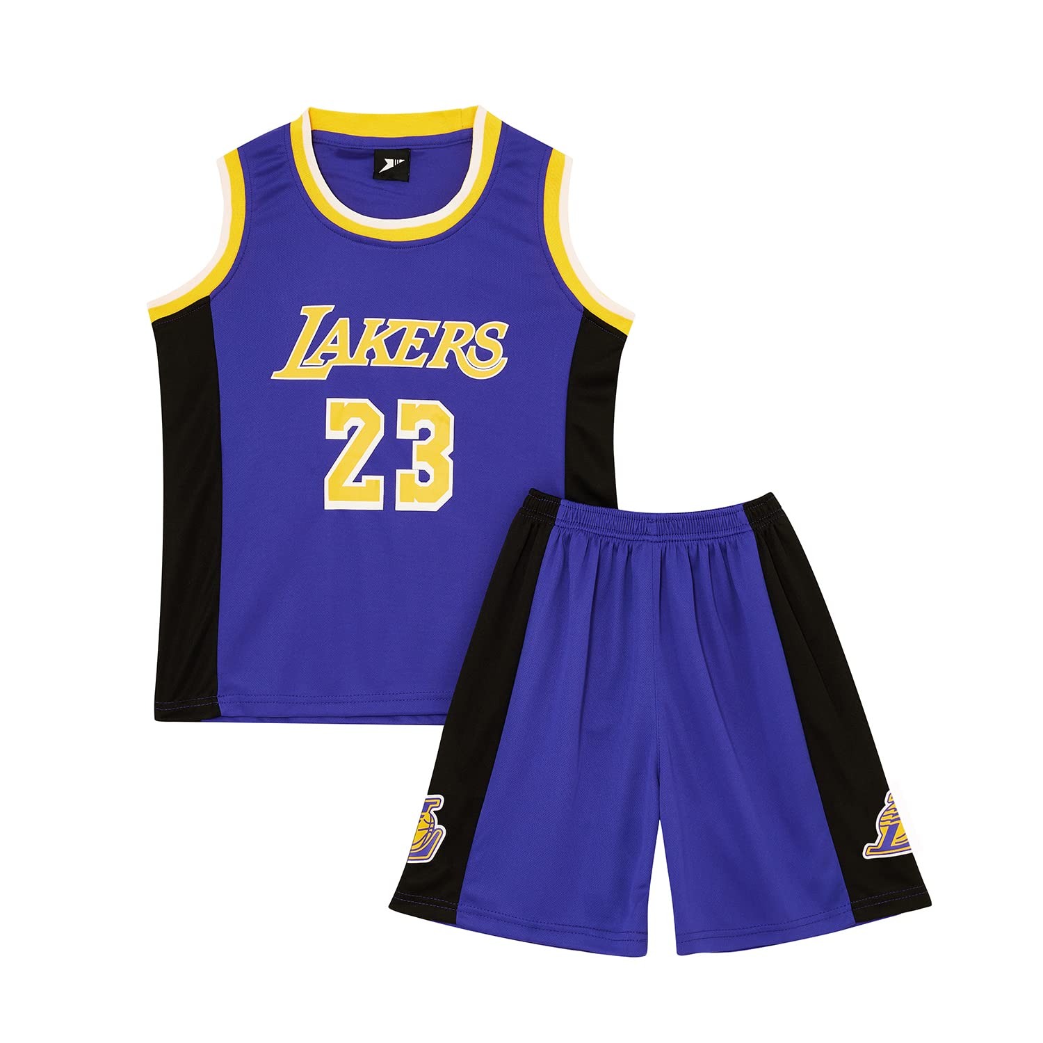 ISOVNUS Completo da Basket Bambino 2 Pezzi - Maglietta e Pantaloncini per Bambini 3-15 Anni