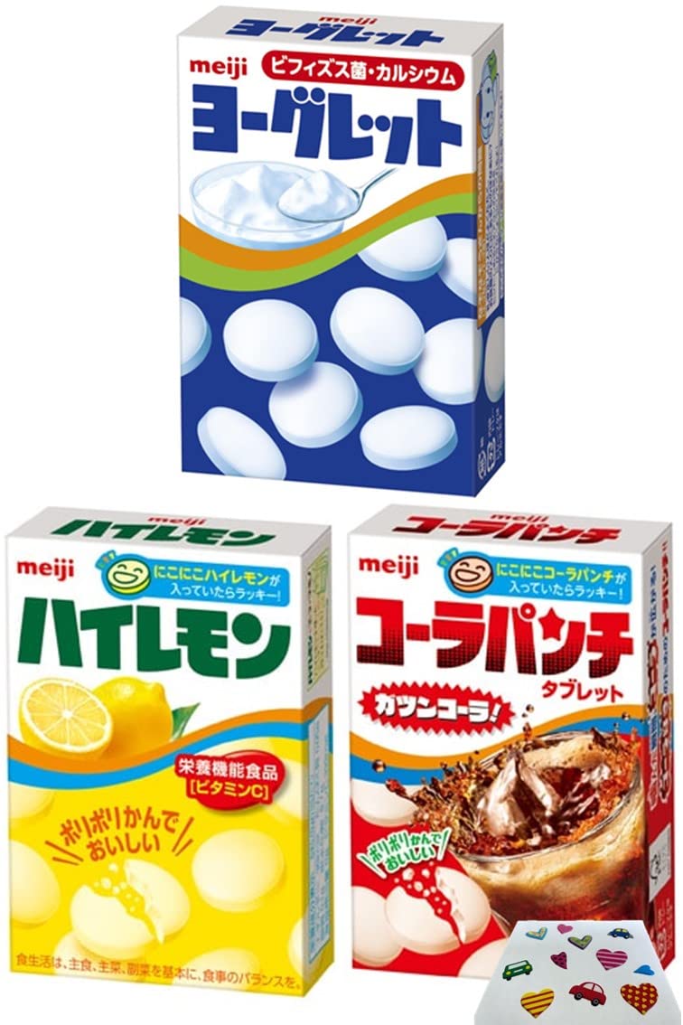 Amazon.co.jp: タブレット 選べる数量 3種3個セット ヨーグレット