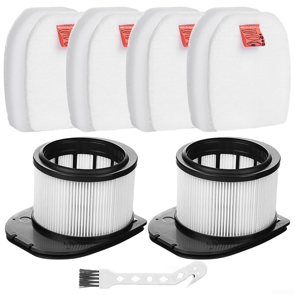 HOUSEMAX Filter-Set Für Shark Stratos Staubsauger - 2x HEPA, 2x Schaumstoff, 2x Filzfilter + Bürste