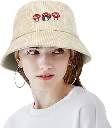 Mushroom Bucket Hat Women 