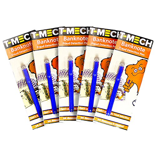 T-Mech - 5 Penne per Rivelamento Banconote False