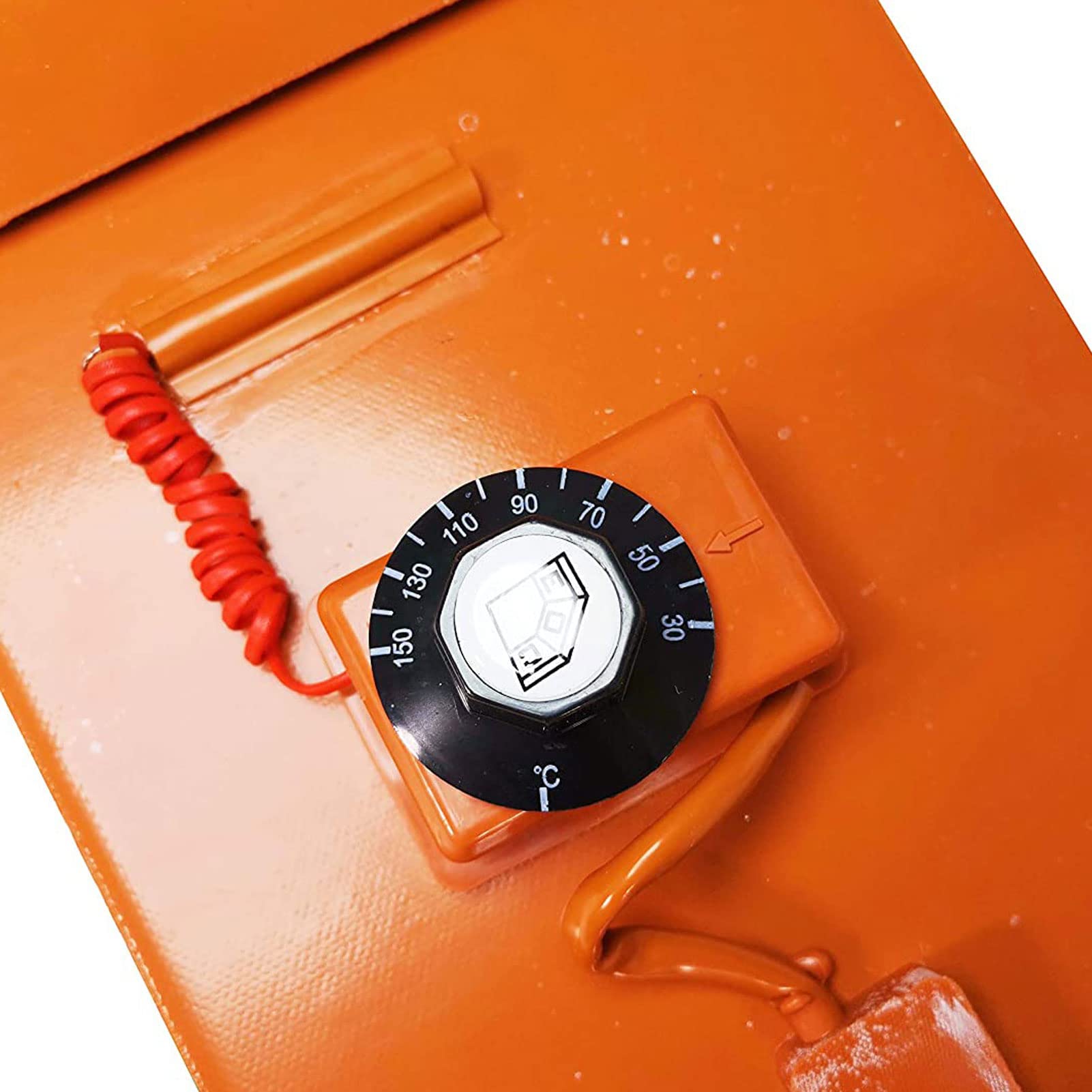 FAXIOAWA Enveloppement Thermique à Tambour métallique avec Thermostat Rotatif réglable, opération Facile pour Application Industrielle