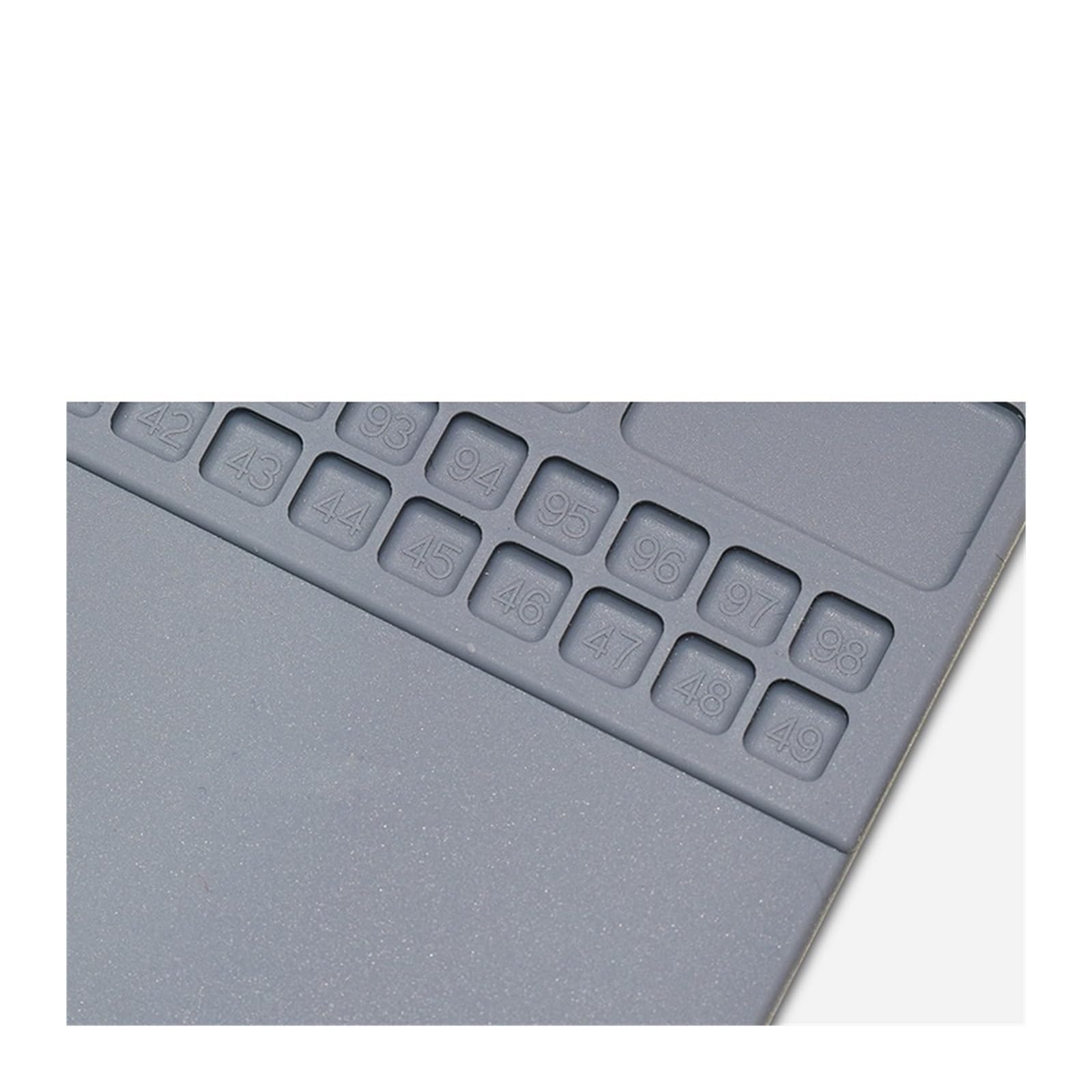 tappeti da lavoro per saldatura Tappetino isolante magnetico for banco da lavoro di manutenzione, tappetino in silicone resistente alle alte temperature, tappetino for stazione di saldatura