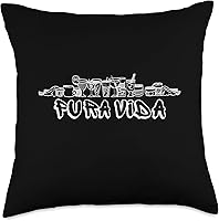 Vista 1 de Pura Vida Cheers Happy Party Co. Inc. Cheers Toast Costa Rica - Almohada para fiesta, 18 x 18 pulgadas, multicolor