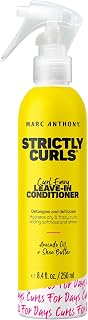 Marc Anthony Strictly Curls Leave-In Conditioner: Defines, Hydrates & Detangles Frizzy Curly Hair - Reduces Frizz, Adds Shine 8.4 fl oz