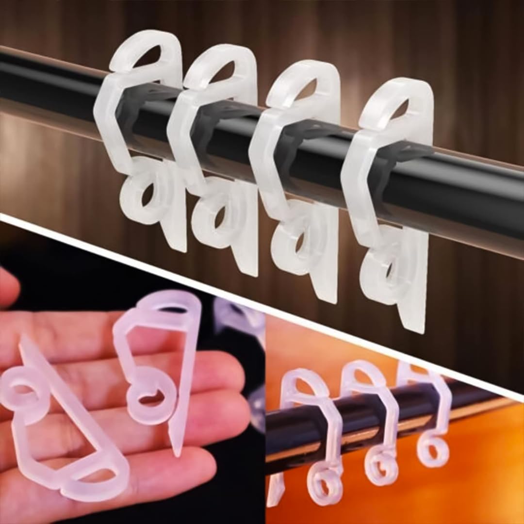 Citystores White Black Clear Gutter Hooks Gutter Clips Gutter Hooks For Outdoor Lights Fairy Light Clips Xmas String Lights Hangers Black Clear (150, )