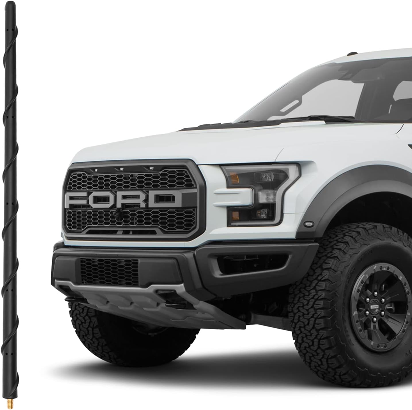 KSaAuto 16 Inch Antenna for Ford F150 F250 F350 Bronco Accessories, Ford Tuck Antenna for Car Radio Reception