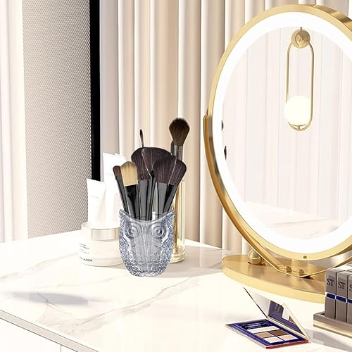 Miniatura 2 de FineInno Molde de silicona de resina para bolígrafo, molde de soporte de vela de búho, maceta de molde de fundición de epoxi, molde de tarro de