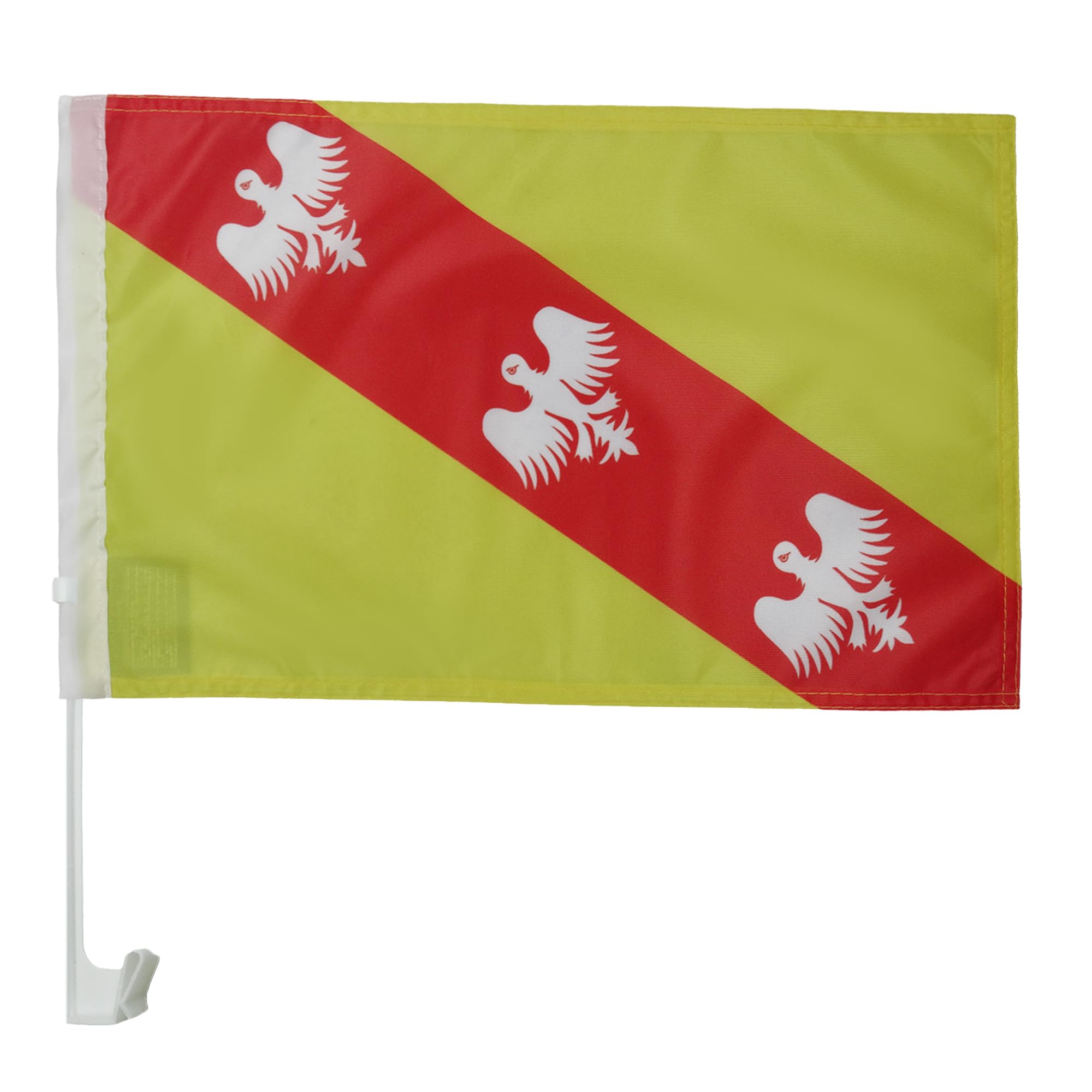 Drapeau Lorraine – 45 X 30 Cm – Maille Bloquée – Pour Bateau Et Extérieur – Anneaux Plastiques – AZ FLAG