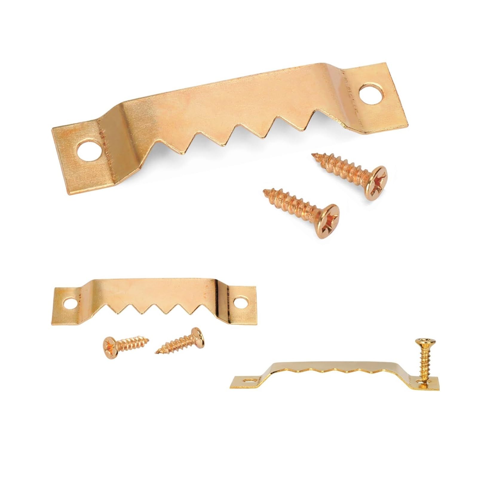 200Sets Heavy Duty Sawtooth Picture Hangers, with Screws